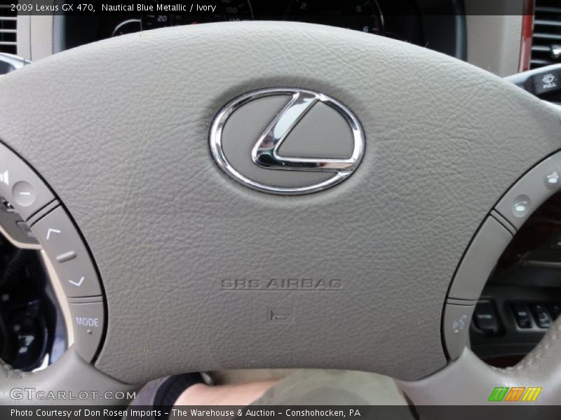 Nautical Blue Metallic / Ivory 2009 Lexus GX 470