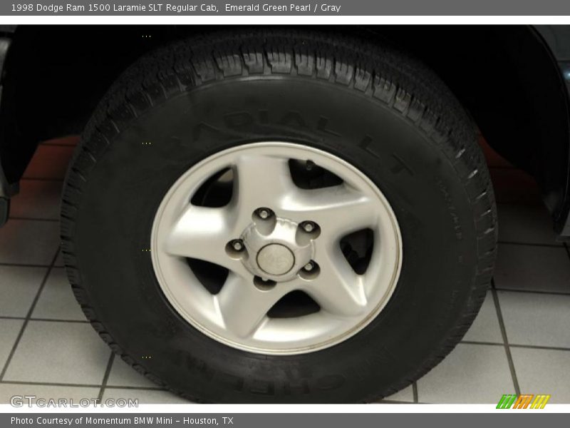 Emerald Green Pearl / Gray 1998 Dodge Ram 1500 Laramie SLT Regular Cab