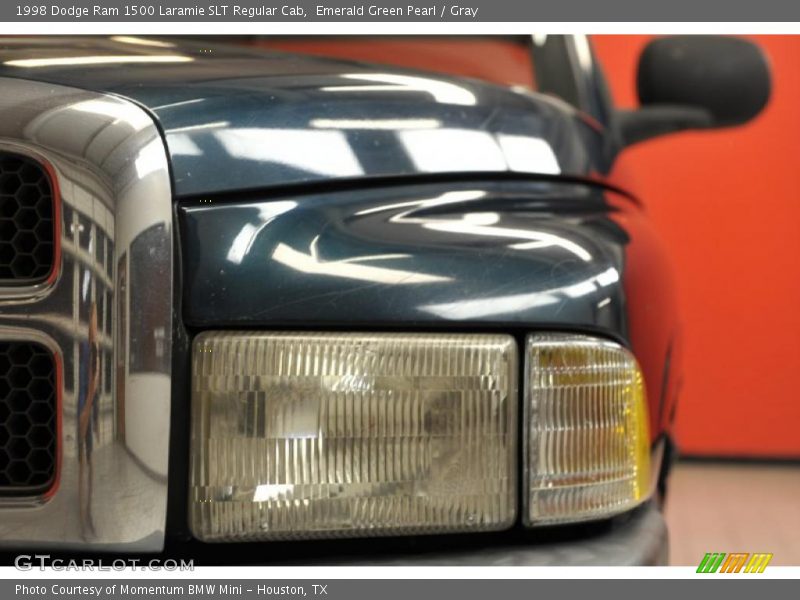 Emerald Green Pearl / Gray 1998 Dodge Ram 1500 Laramie SLT Regular Cab