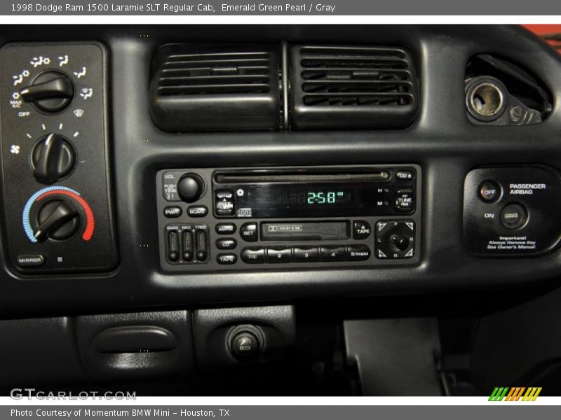 Controls of 1998 Ram 1500 Laramie SLT Regular Cab