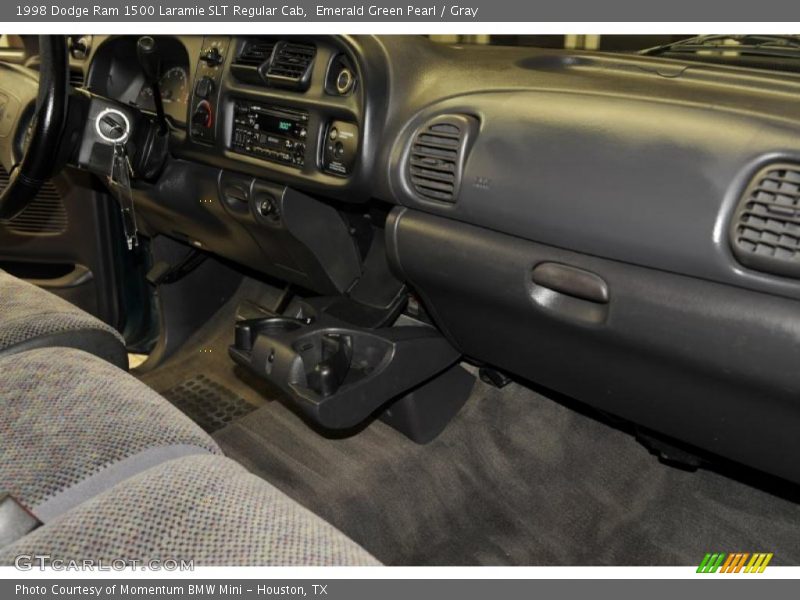 Emerald Green Pearl / Gray 1998 Dodge Ram 1500 Laramie SLT Regular Cab