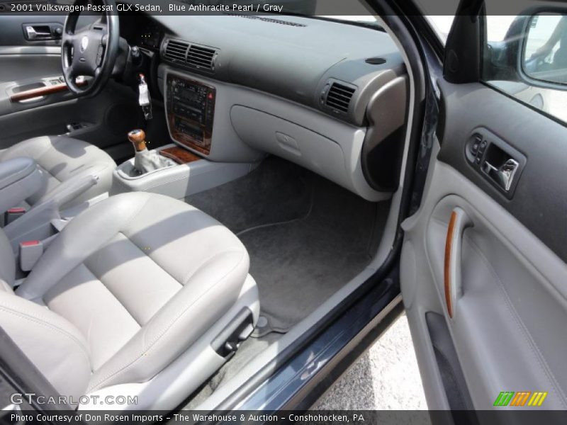  2001 Passat GLX Sedan Gray Interior