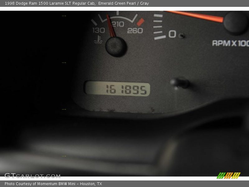 Emerald Green Pearl / Gray 1998 Dodge Ram 1500 Laramie SLT Regular Cab