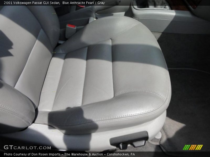 Blue Anthracite Pearl / Gray 2001 Volkswagen Passat GLX Sedan