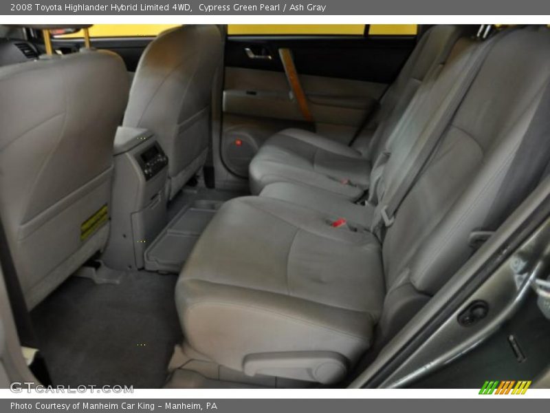 Cypress Green Pearl / Ash Gray 2008 Toyota Highlander Hybrid Limited 4WD