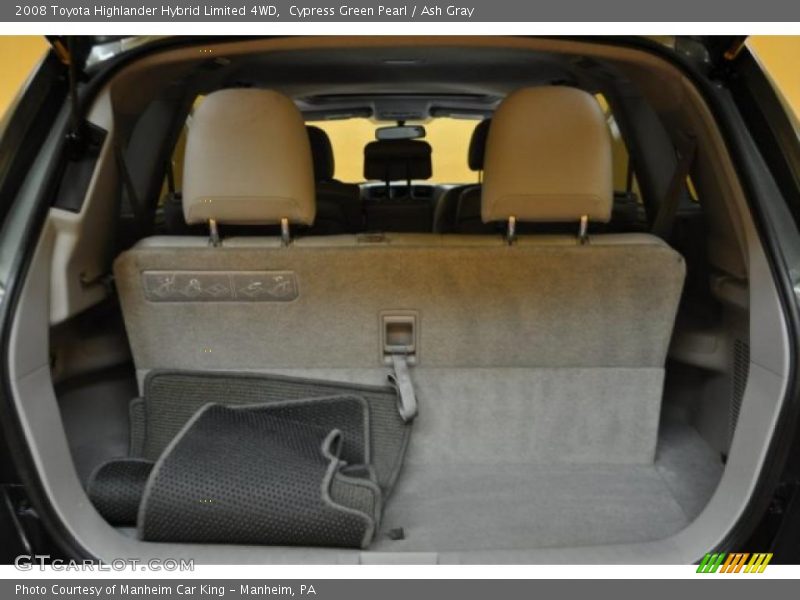 Cypress Green Pearl / Ash Gray 2008 Toyota Highlander Hybrid Limited 4WD