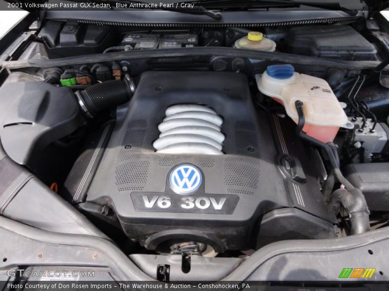  2001 Passat GLX Sedan Engine - 2.8 Liter DOHC 30-Valve V6