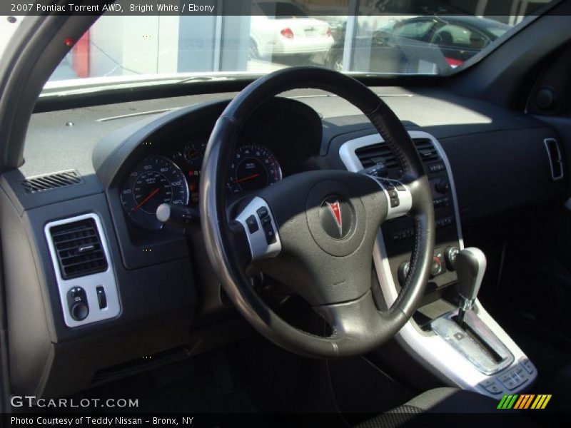 Bright White / Ebony 2007 Pontiac Torrent AWD
