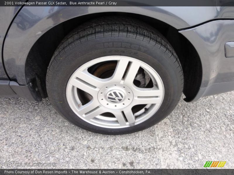 Blue Anthracite Pearl / Gray 2001 Volkswagen Passat GLX Sedan
