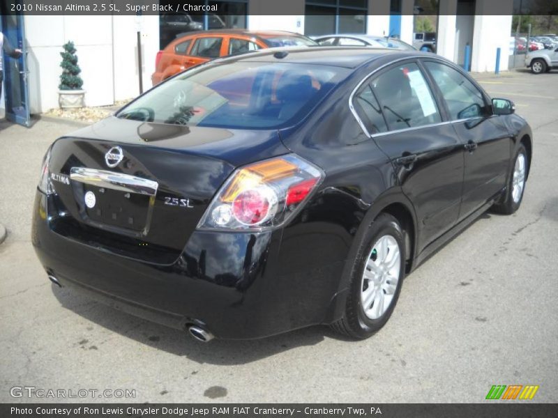 Super Black / Charcoal 2010 Nissan Altima 2.5 SL
