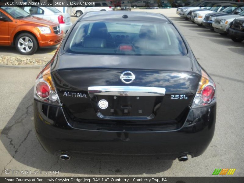 Super Black / Charcoal 2010 Nissan Altima 2.5 SL