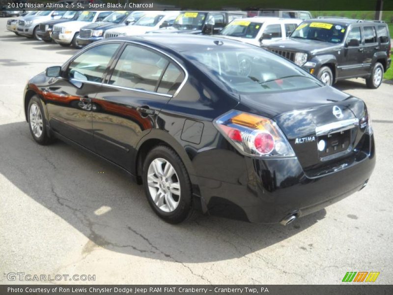 Super Black / Charcoal 2010 Nissan Altima 2.5 SL