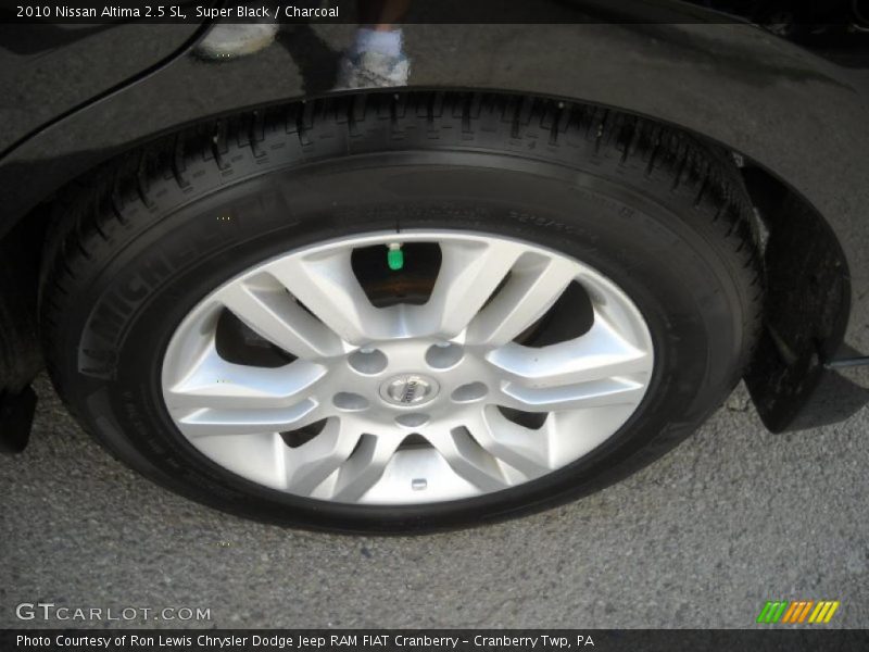 Super Black / Charcoal 2010 Nissan Altima 2.5 SL