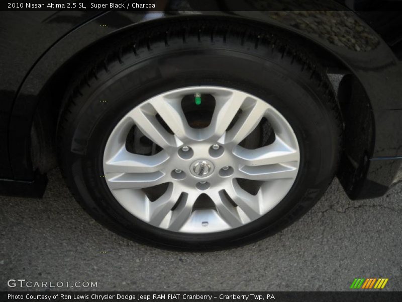 Super Black / Charcoal 2010 Nissan Altima 2.5 SL