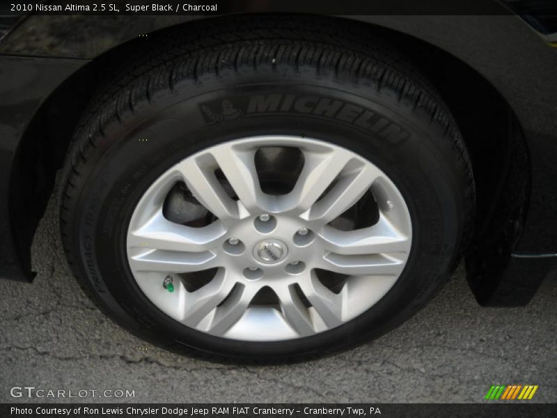 Super Black / Charcoal 2010 Nissan Altima 2.5 SL