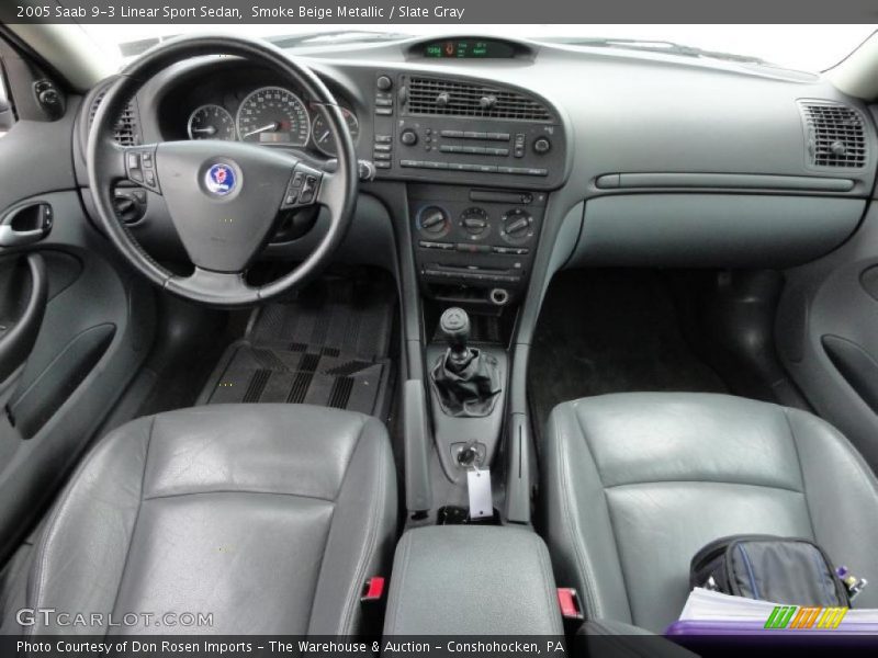Dashboard of 2005 9-3 Linear Sport Sedan