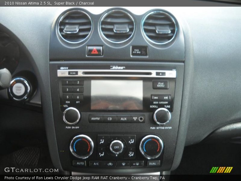 Super Black / Charcoal 2010 Nissan Altima 2.5 SL