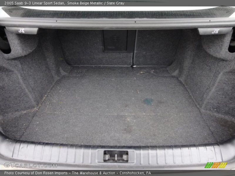  2005 9-3 Linear Sport Sedan Trunk