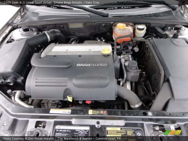 2005 9-3 Linear Sport Sedan Engine - 2.0 Liter Turbocharged DOHC 16V 4 Cylinder