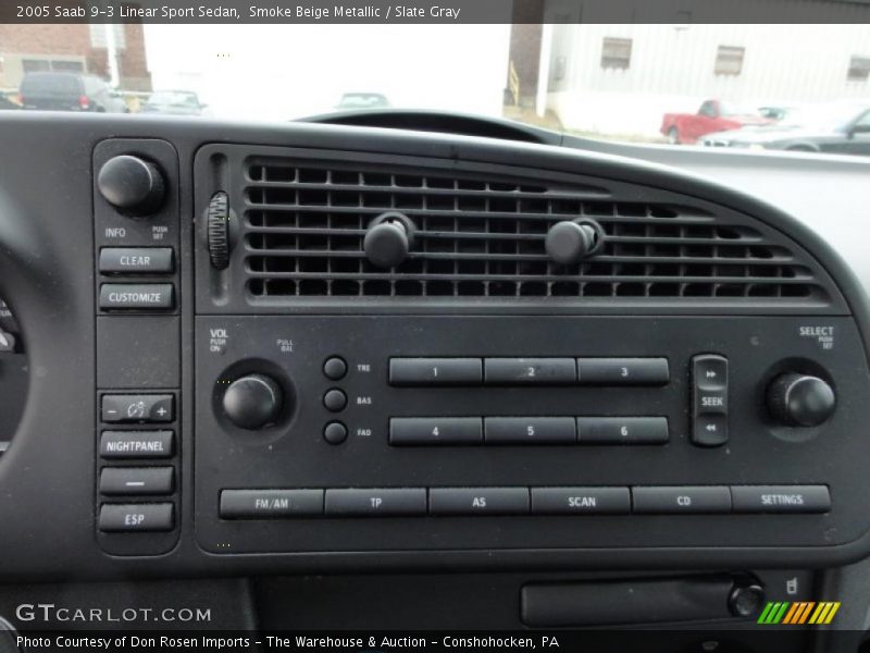 Controls of 2005 9-3 Linear Sport Sedan