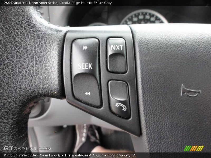 Controls of 2005 9-3 Linear Sport Sedan