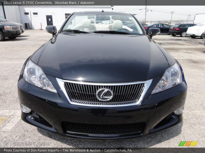 Obsidian Black / Alabaster 2010 Lexus IS 250C Convertible