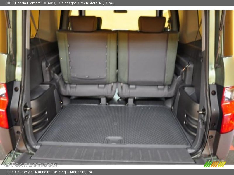 Galapagos Green Metallic / Gray 2003 Honda Element EX AWD
