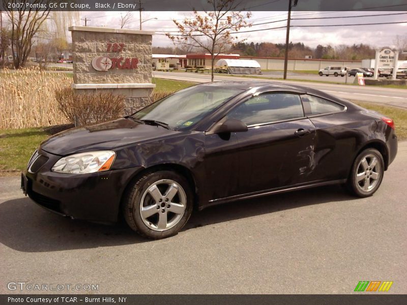 Black / Ebony 2007 Pontiac G6 GT Coupe