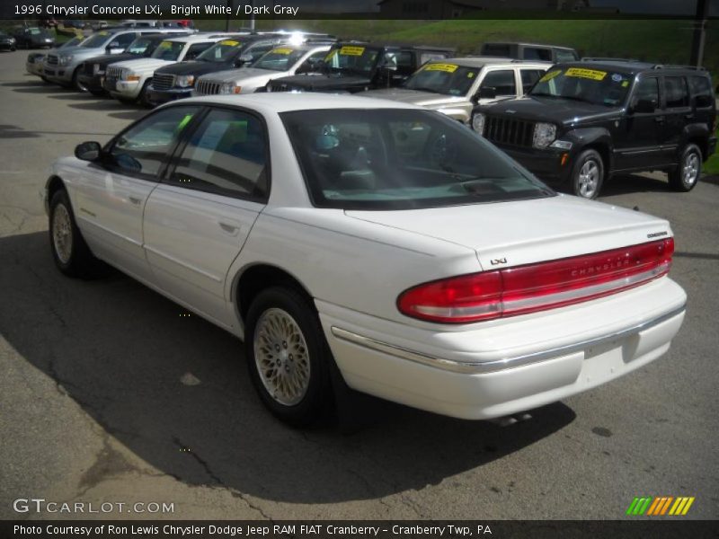 Bright White / Dark Gray 1996 Chrysler Concorde LXi