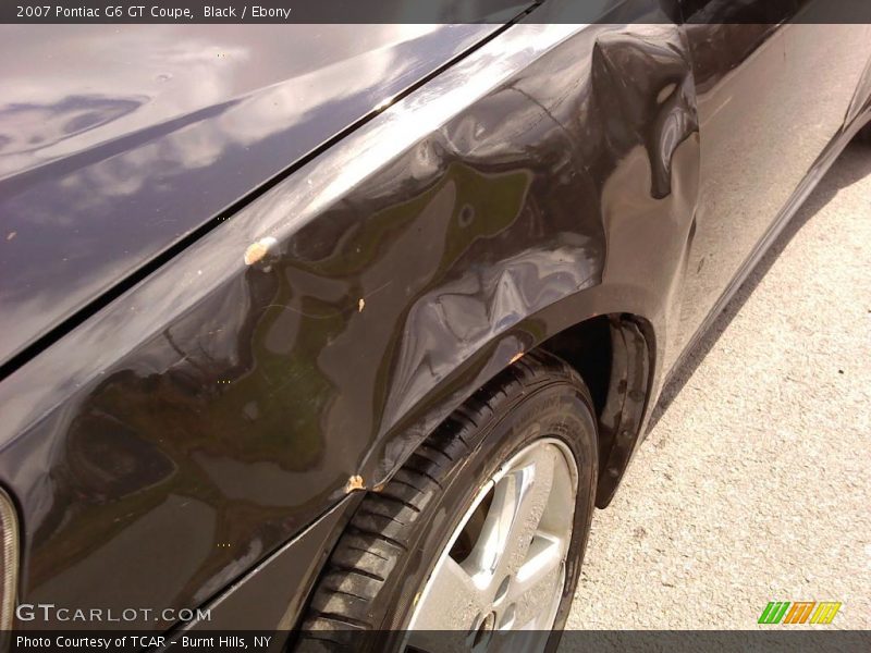 Black / Ebony 2007 Pontiac G6 GT Coupe