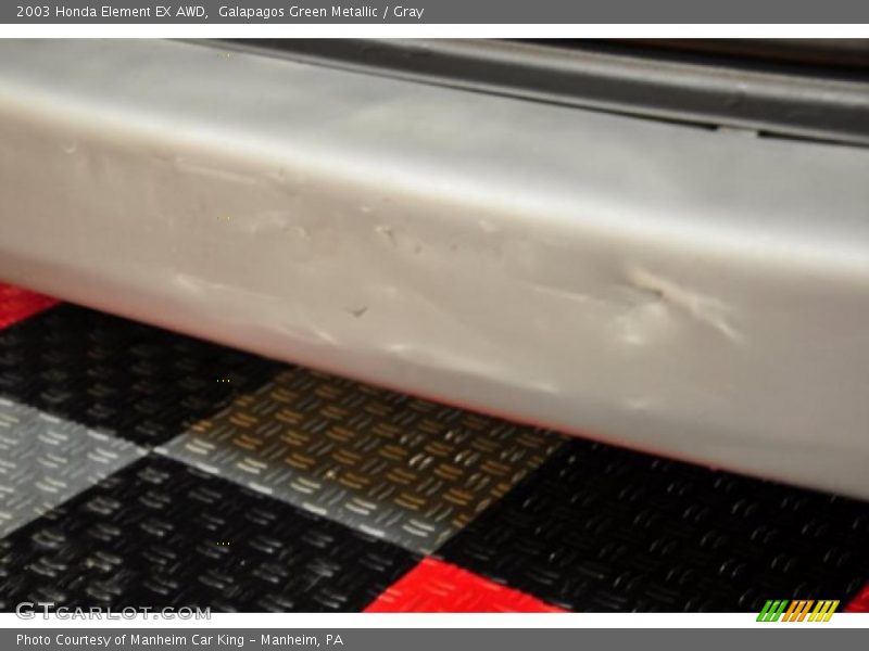 Galapagos Green Metallic / Gray 2003 Honda Element EX AWD