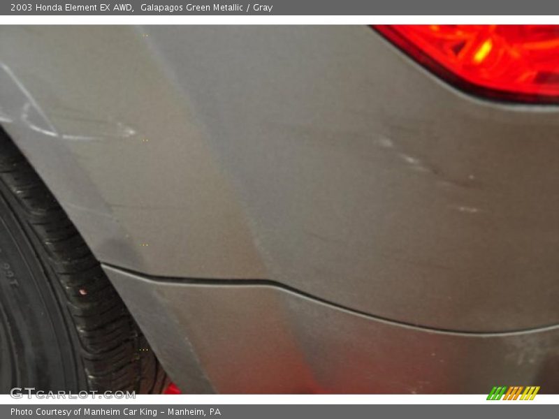 Galapagos Green Metallic / Gray 2003 Honda Element EX AWD