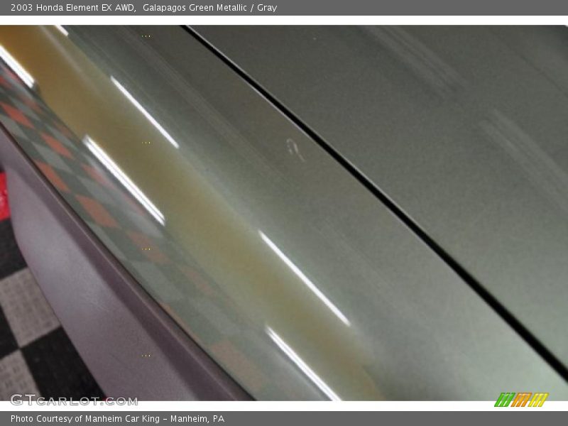Galapagos Green Metallic / Gray 2003 Honda Element EX AWD