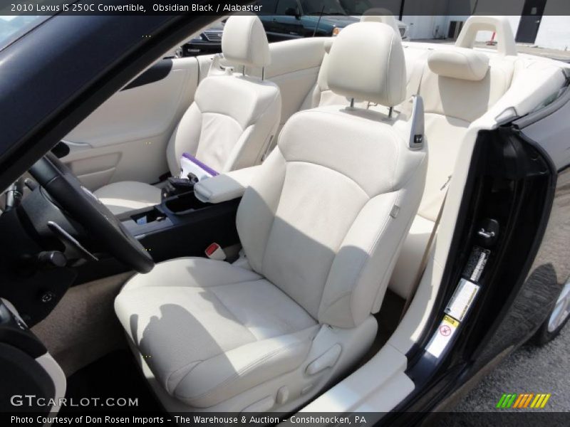  2010 IS 250C Convertible Alabaster Interior