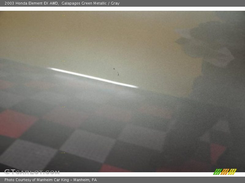 Galapagos Green Metallic / Gray 2003 Honda Element EX AWD