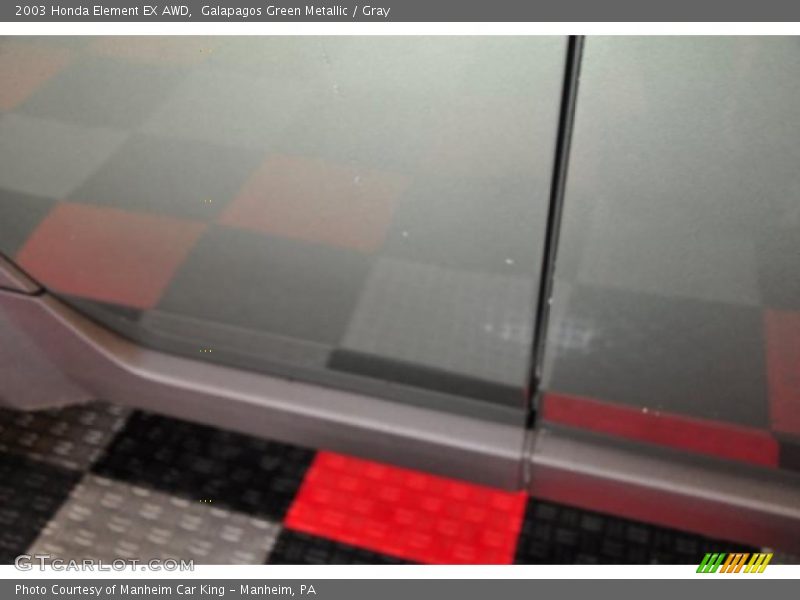 Galapagos Green Metallic / Gray 2003 Honda Element EX AWD