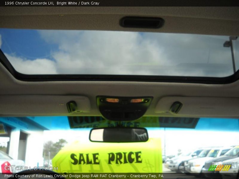 Bright White / Dark Gray 1996 Chrysler Concorde LXi