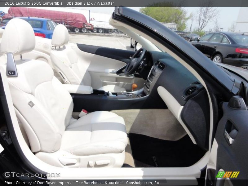 Obsidian Black / Alabaster 2010 Lexus IS 250C Convertible