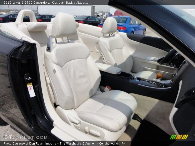  2010 IS 250C Convertible Alabaster Interior