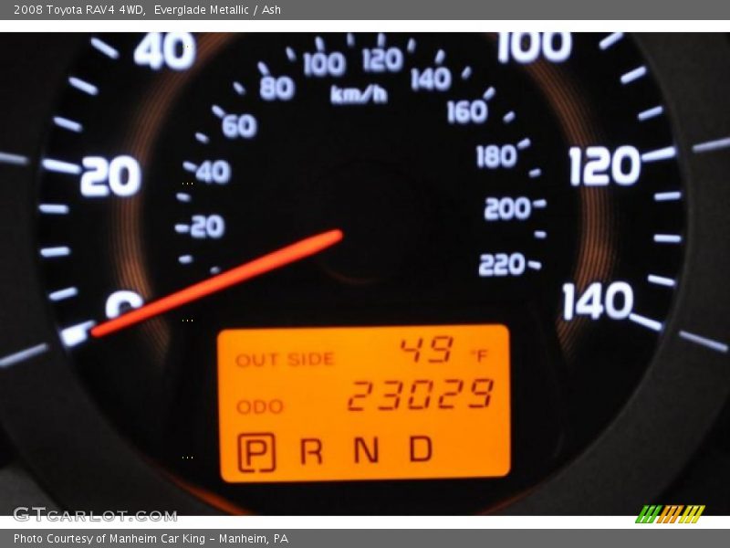 Everglade Metallic / Ash 2008 Toyota RAV4 4WD