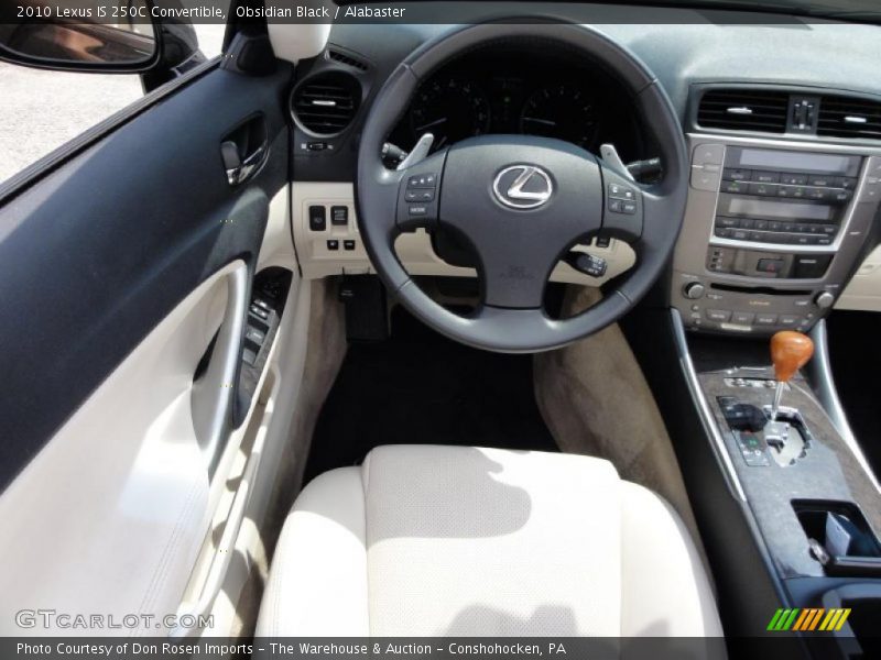 Controls of 2010 IS 250C Convertible