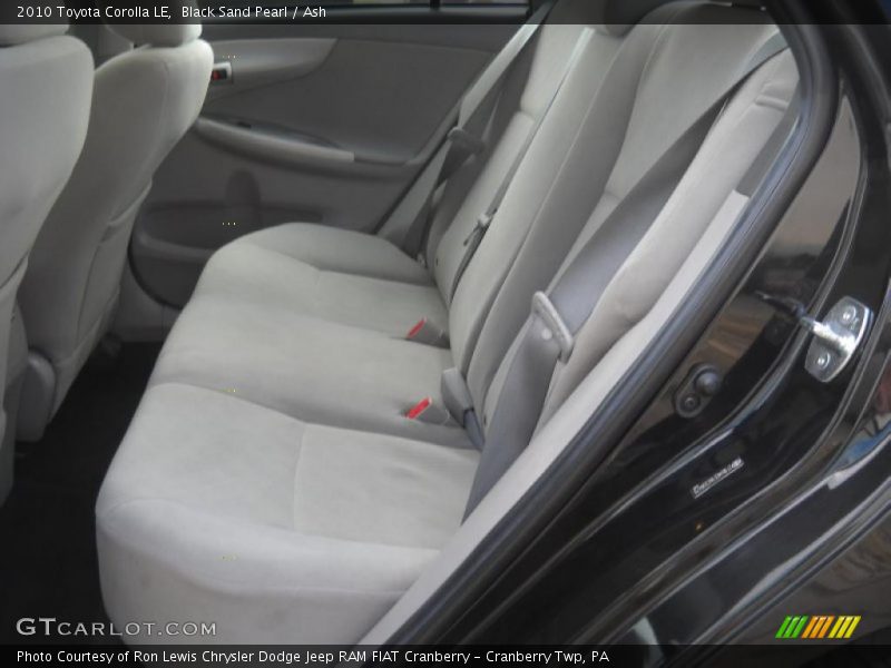 Black Sand Pearl / Ash 2010 Toyota Corolla LE