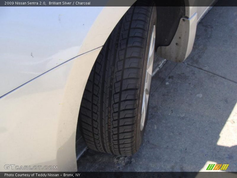 Brilliant Silver / Charcoal 2009 Nissan Sentra 2.0