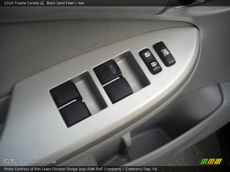 Black Sand Pearl / Ash 2010 Toyota Corolla LE