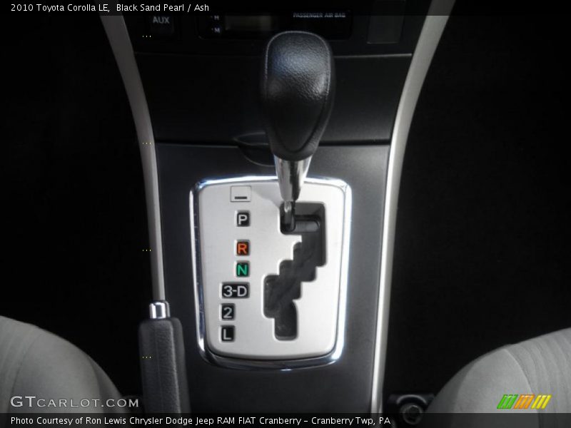 Black Sand Pearl / Ash 2010 Toyota Corolla LE