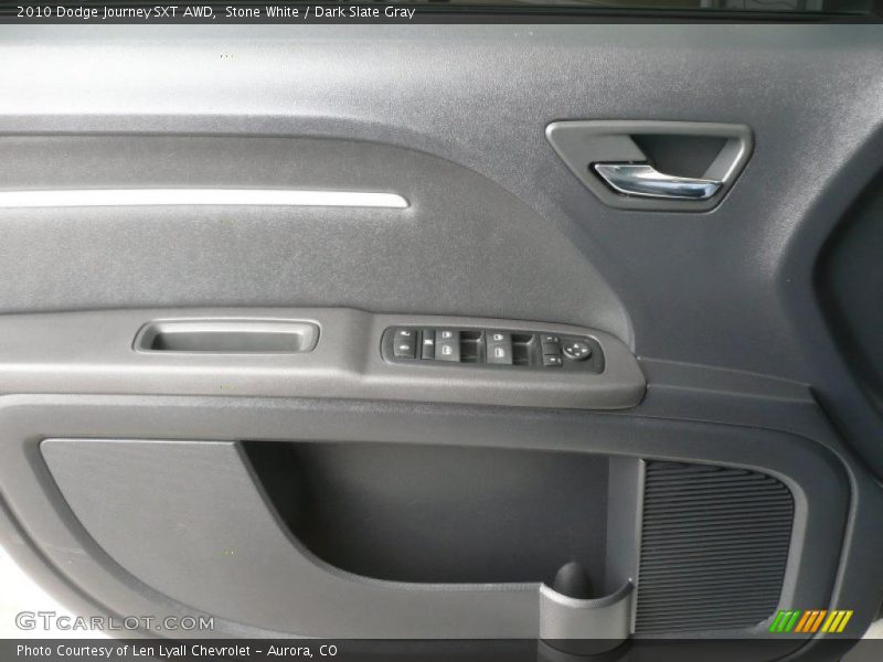 Stone White / Dark Slate Gray 2010 Dodge Journey SXT AWD