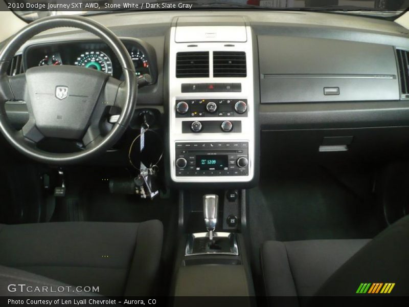Stone White / Dark Slate Gray 2010 Dodge Journey SXT AWD