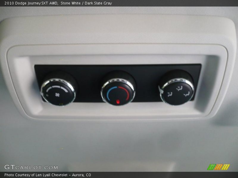 Stone White / Dark Slate Gray 2010 Dodge Journey SXT AWD