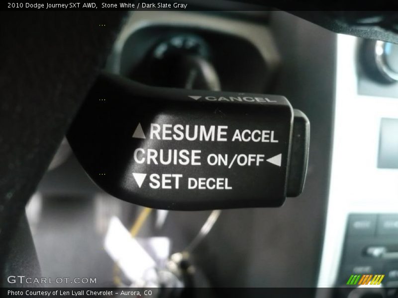 Stone White / Dark Slate Gray 2010 Dodge Journey SXT AWD
