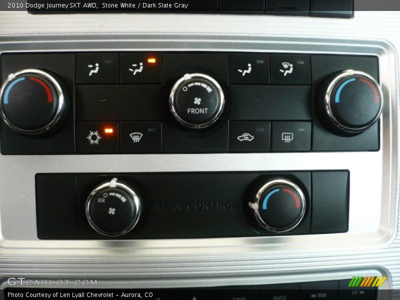 Stone White / Dark Slate Gray 2010 Dodge Journey SXT AWD